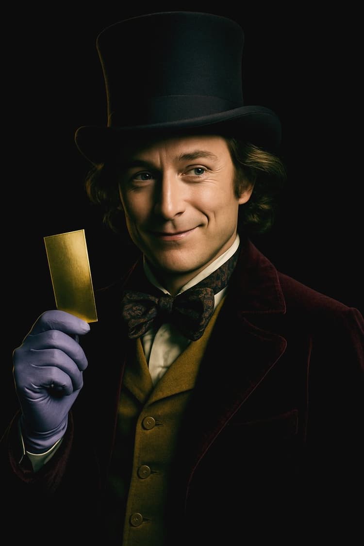 Willy Wonka personality artwork from SoulClaw