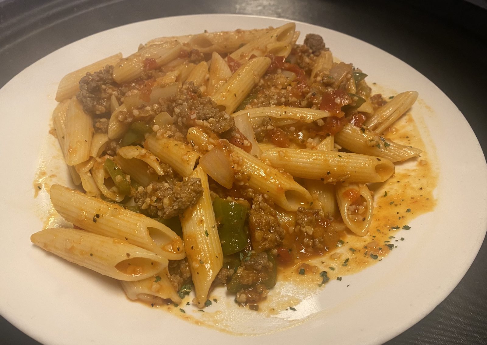A lunch plate from the Locals Diner kitchen